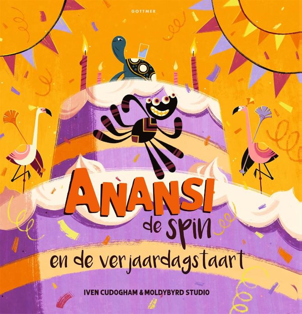 Groupe d'édition Gottmer Anansi l'araignée et le gâteau d'anniversaire