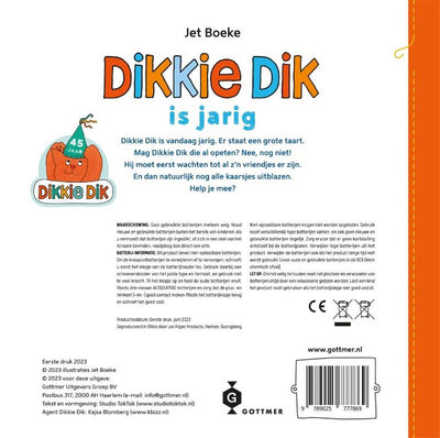 Réserver l'anniversaire de Dikkie Dik