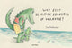 Que dit le petit crocodile en vacances ?
