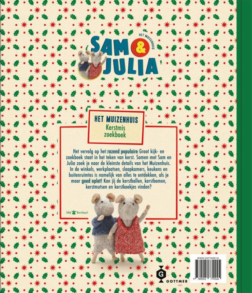 La Maison des Souris: Livre de Recherche de Noël 4+