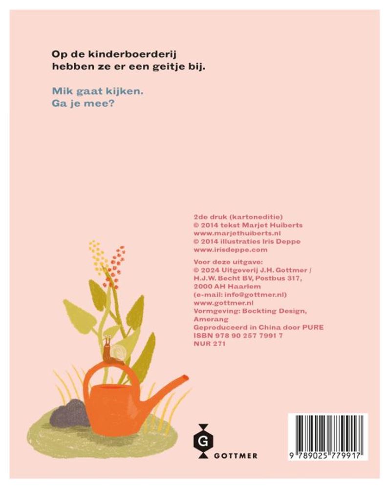 Carnet cartonné : nous avons une chèvre !