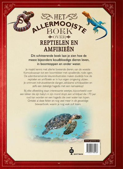 Groupe d'édition Gottmer le plus beau livre sur les reptiles et les amphibiens