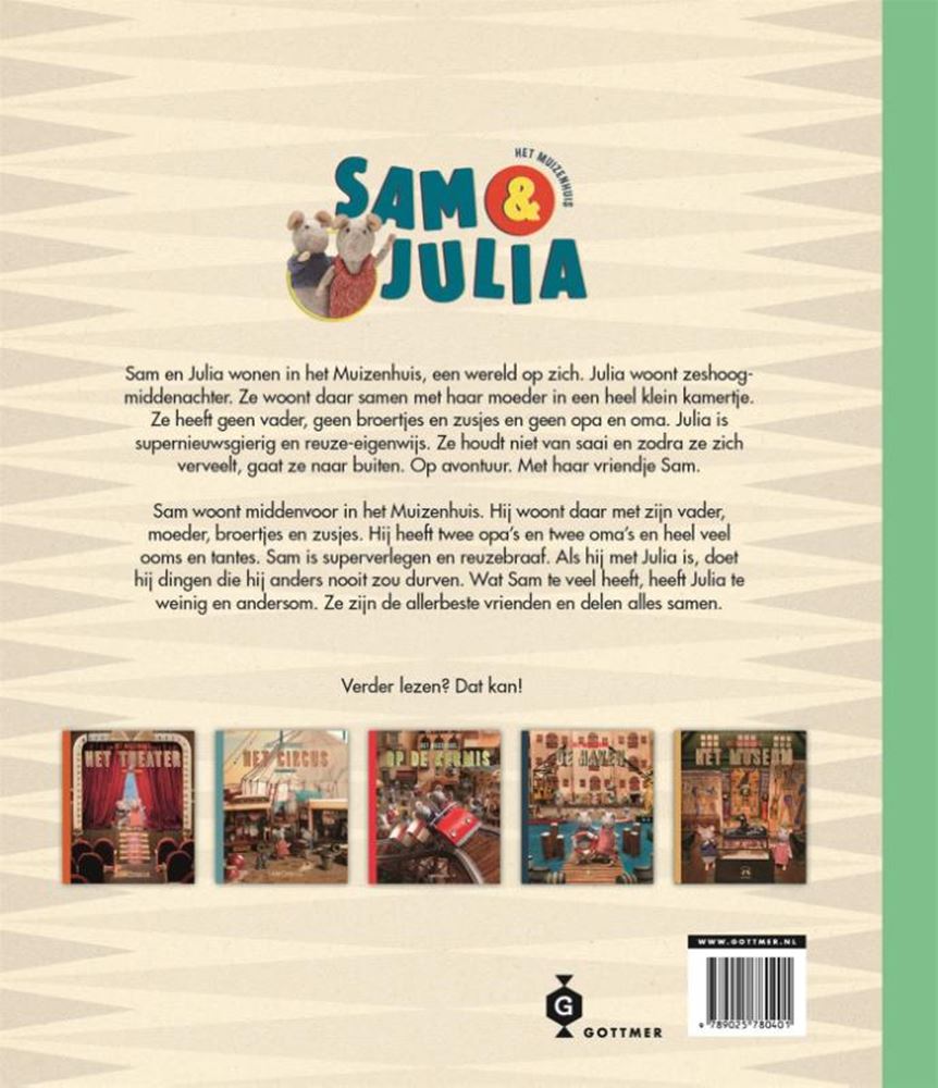 Groupe d'édition Gottmer la maison de la souris Sam et Julia
