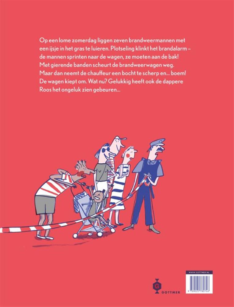 Livre d'images : Rose sauve les pompiers 4+