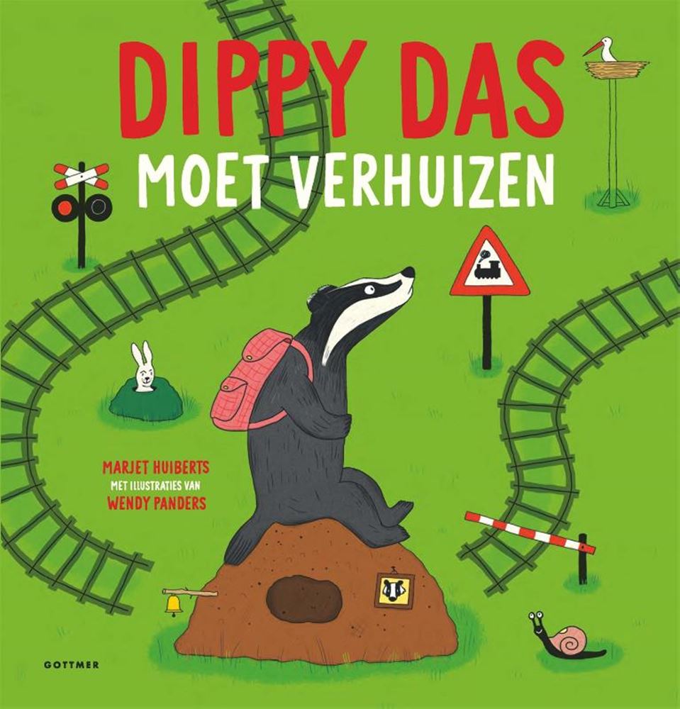 Livre d'images : Dippy Badger doit bouger.