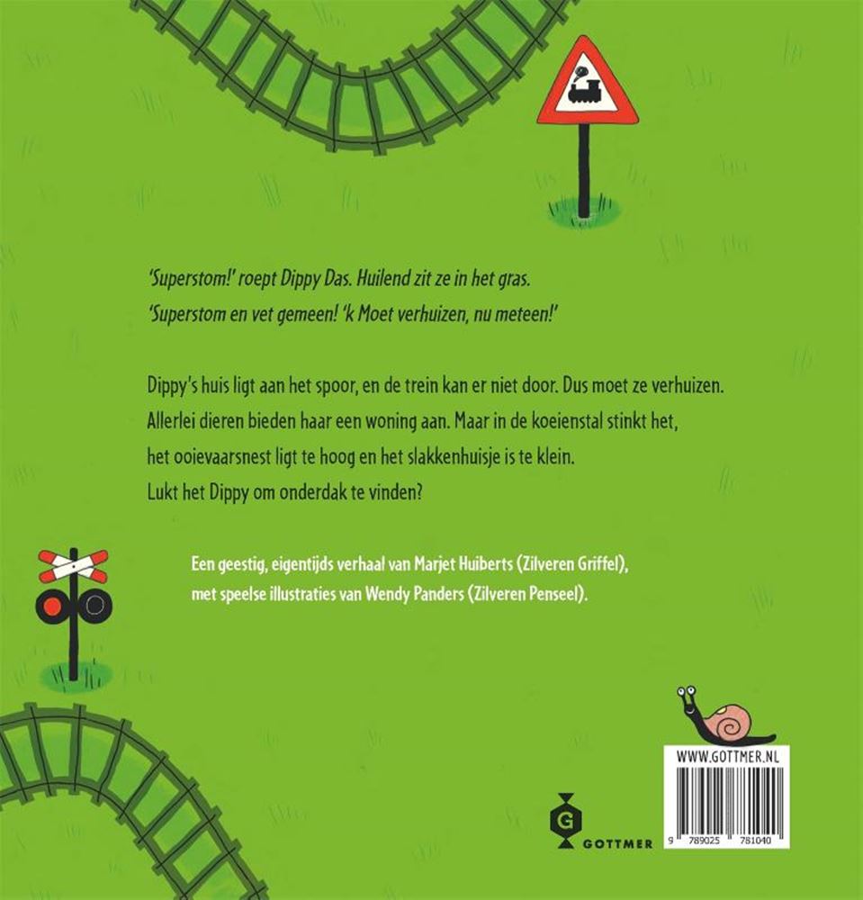 Livre d'images : Dippy Badger doit bouger.