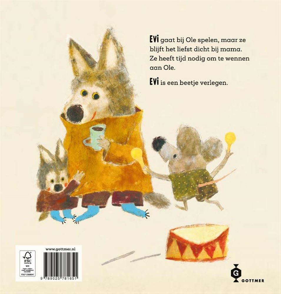 Livre d'images : Evi est un peu timide
