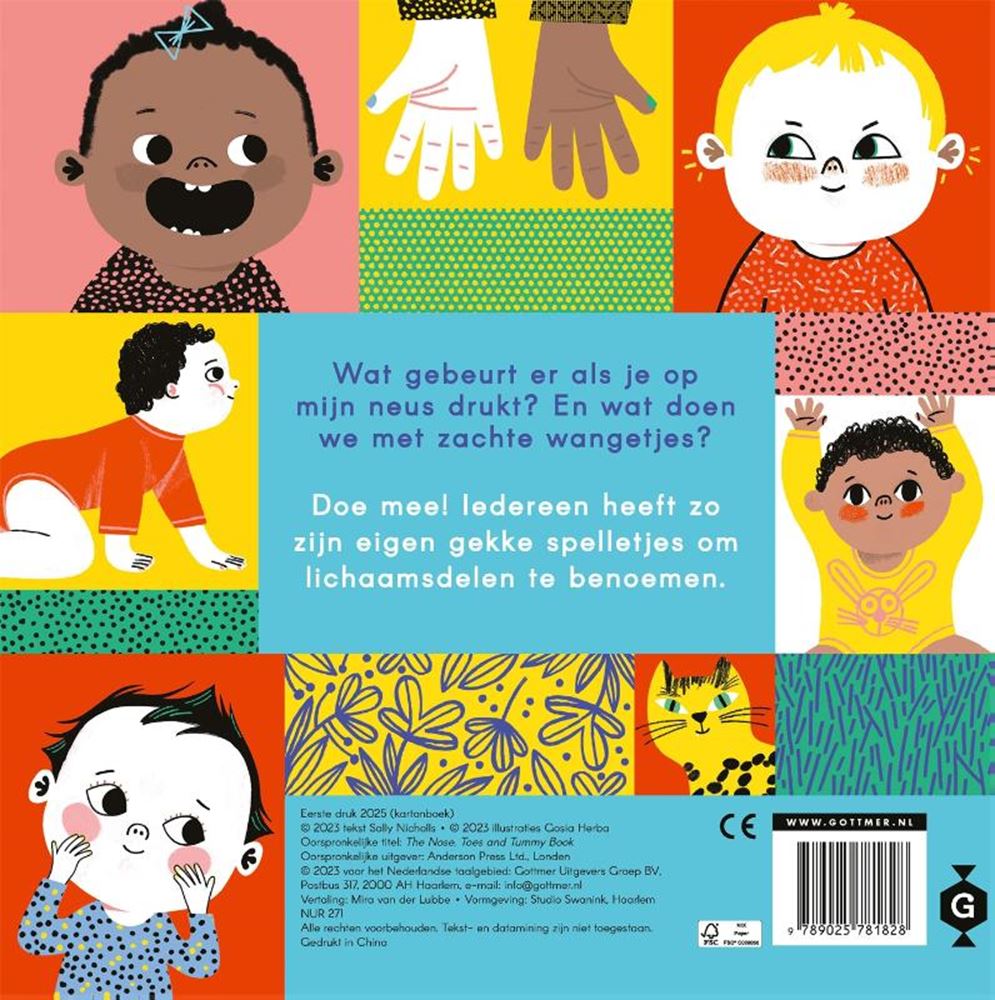 Livre cartonné : le livre du nez, des orteils et du ventre