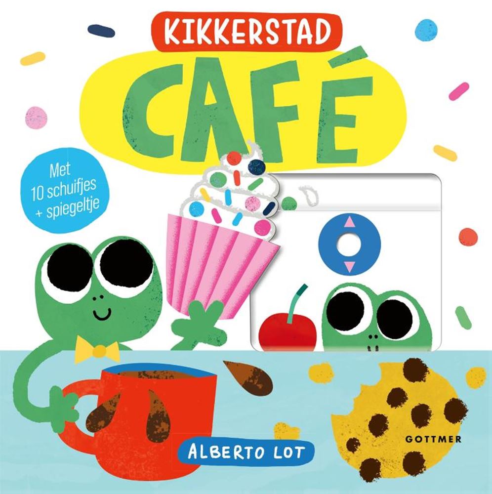 Café. Livre cartonné de Frog City. 2+