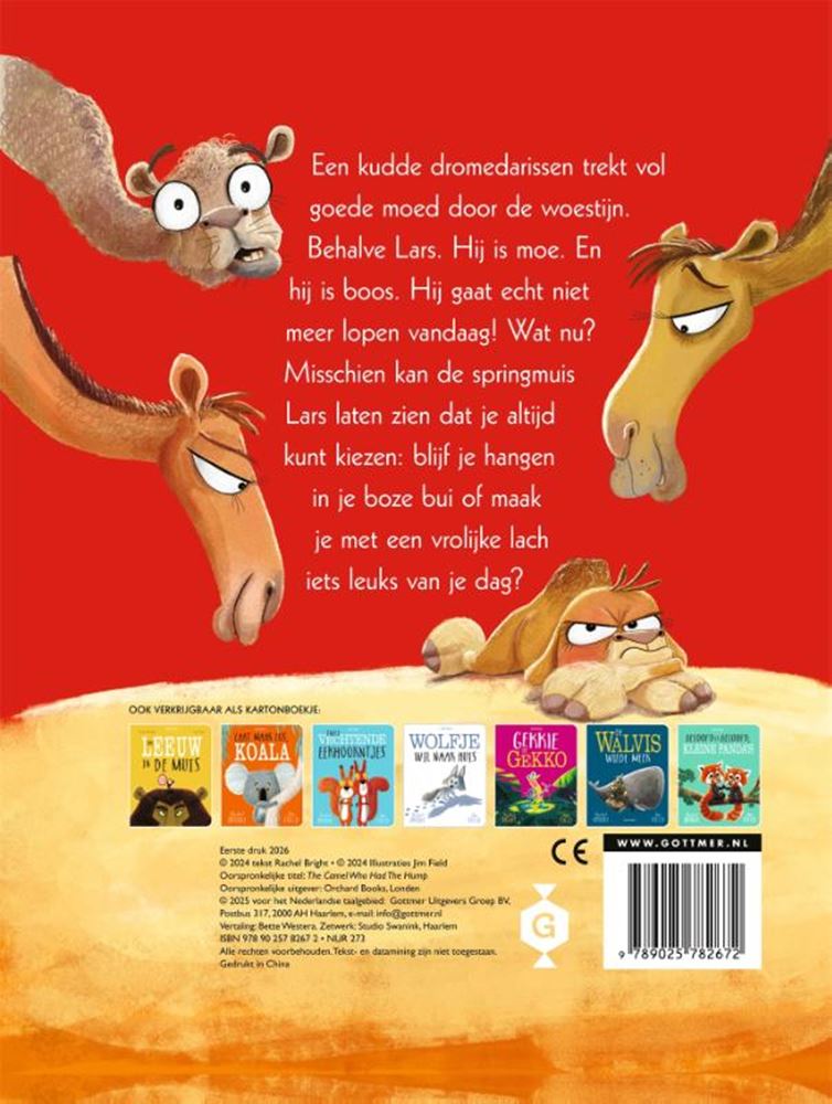 Lars le dromadaire transversal. livre cartonné.