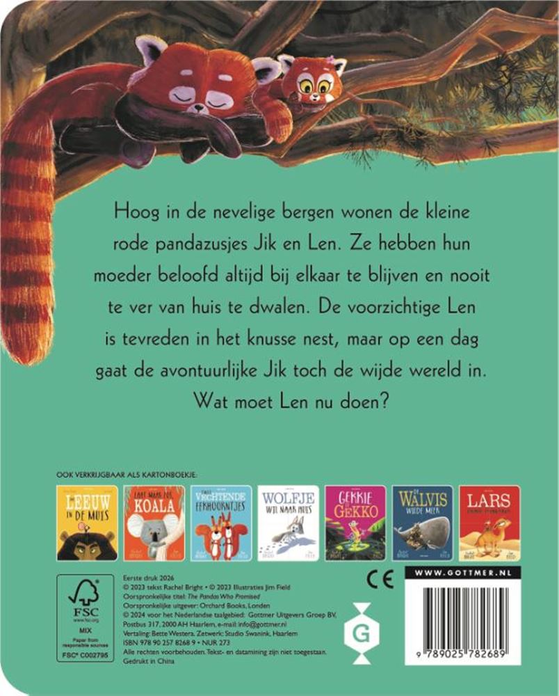 Une promesse est une promesse, petits pandas. kart