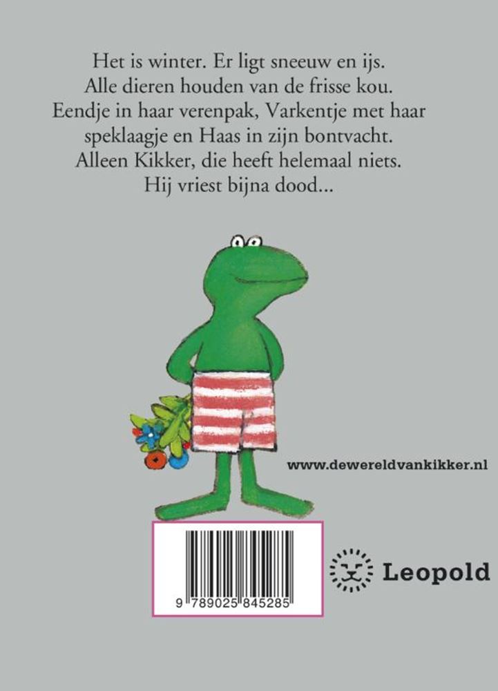 Central Book House Grenouille dans la mini édition froide