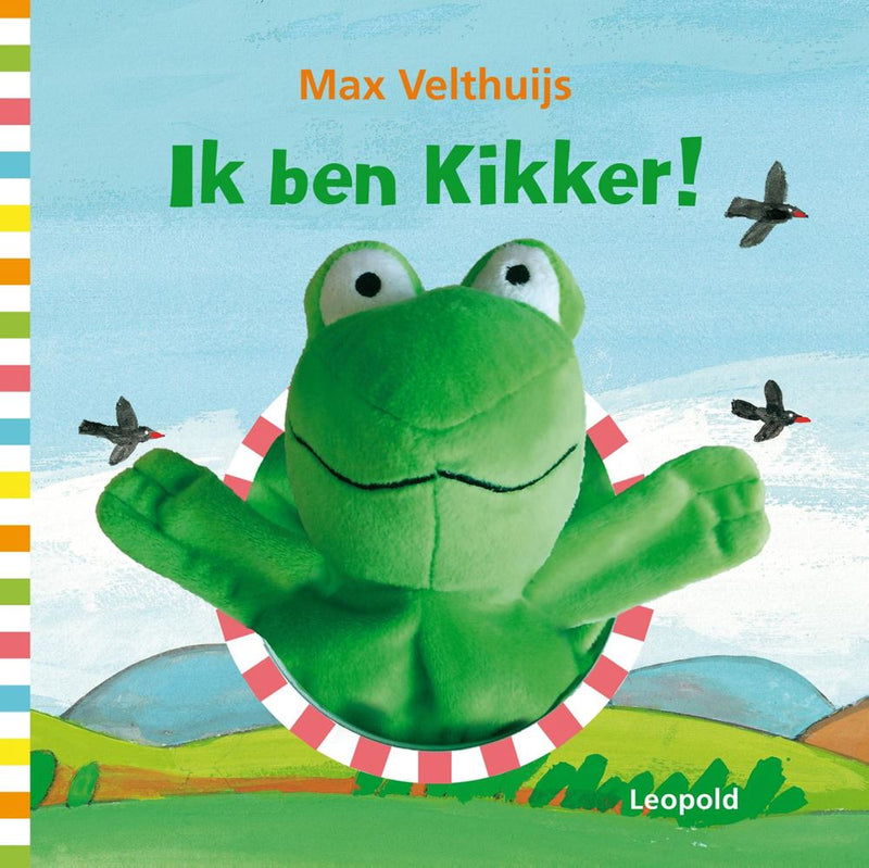 Éditeurs WPG Je suis une grenouille ! + marionnette à main