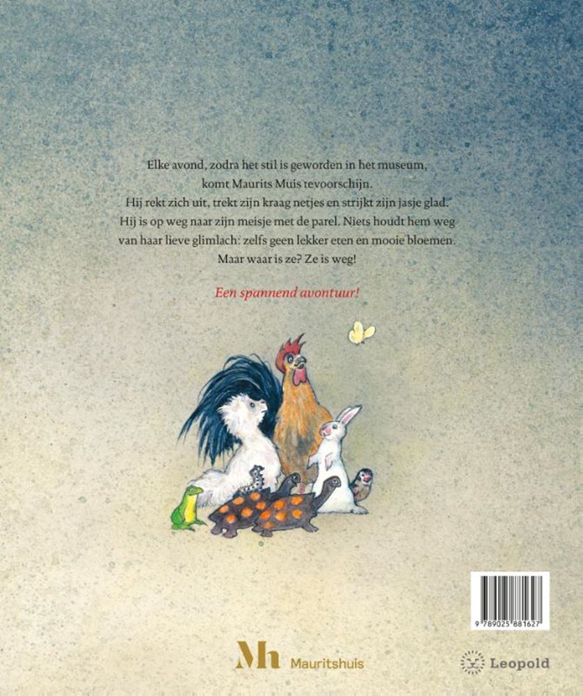 La souris Maurits et la fille à la perle.