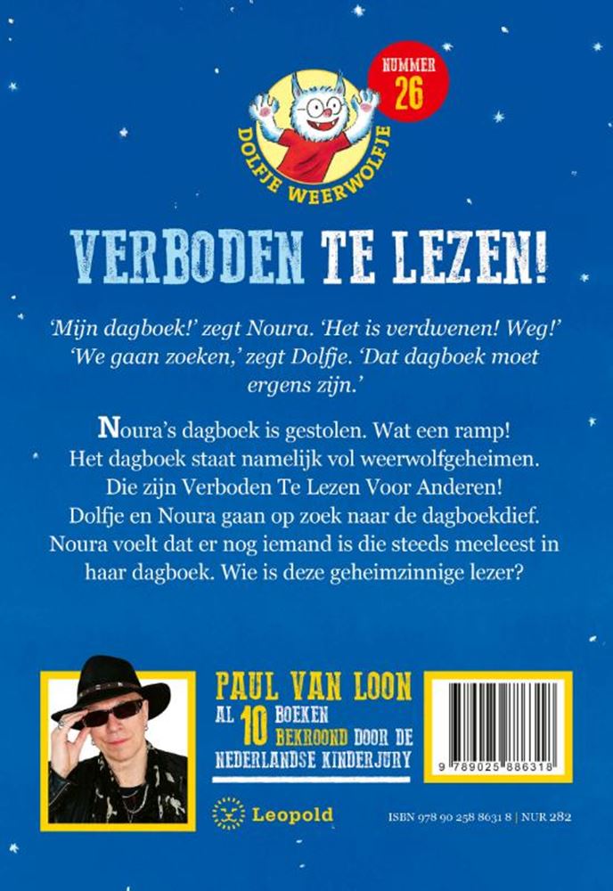 Livre Dolfje Weerwolfje - Interdit de lire!