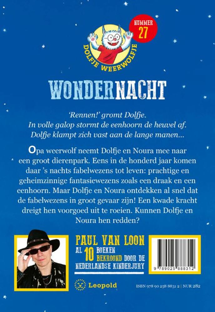 Livre Dolfje Waswolfje Wondernacht