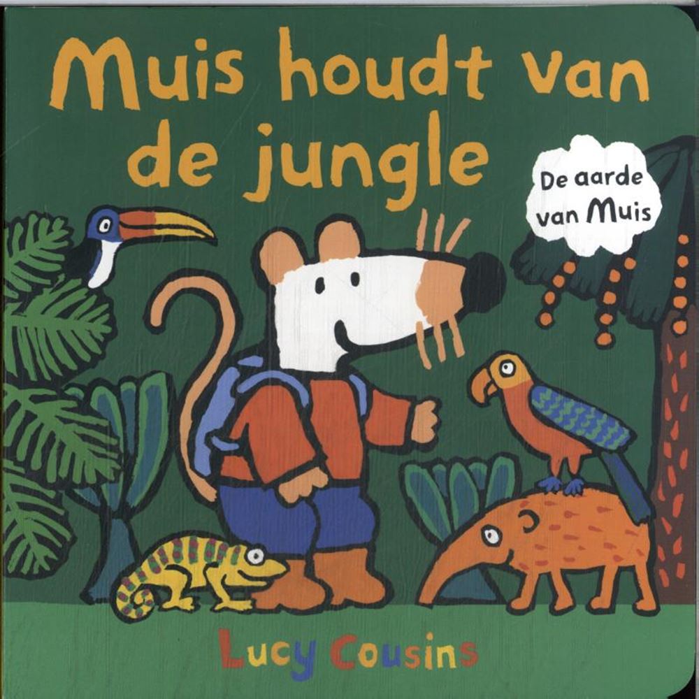 Livre cartonné : La souris aime la jungle 2+
