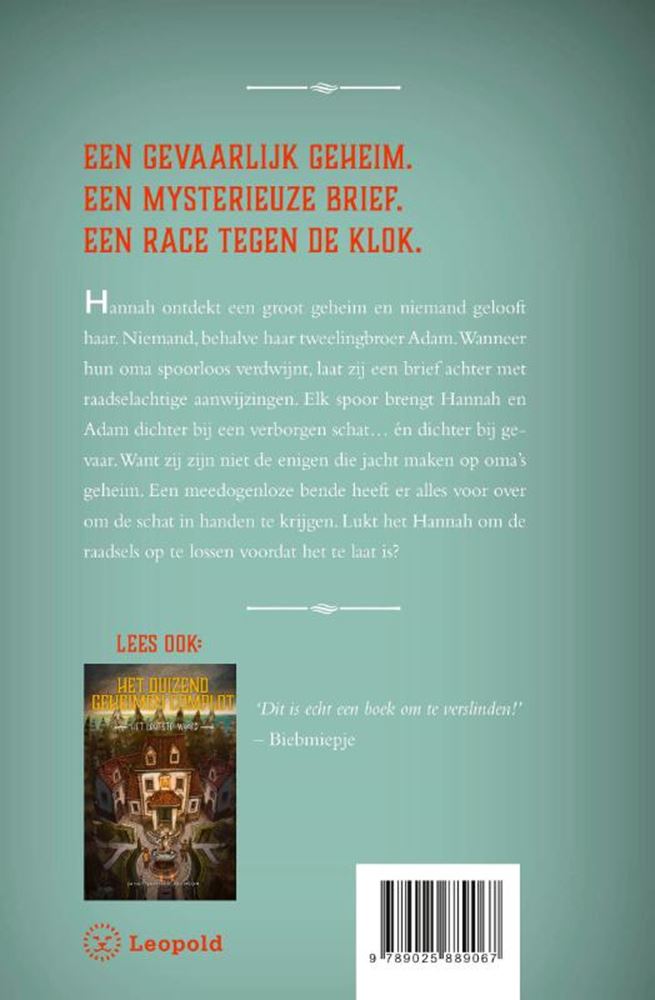 L'intrigue des mille secrets 10+