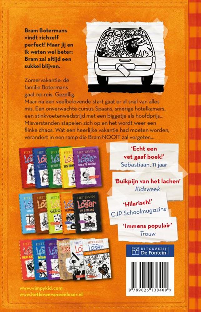 Maison centrale du livre, la vie d'un perdant - vacances merdiques