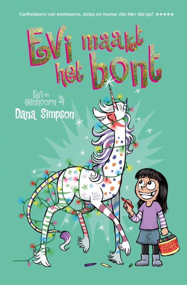 Evi et licorne 4 : Evi la rend colorée. 8