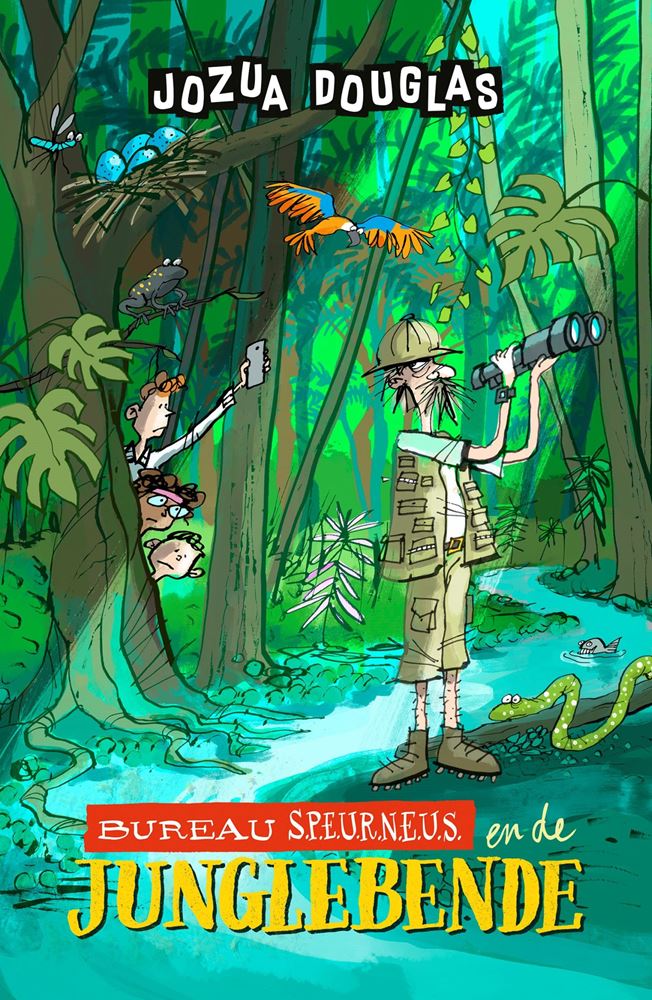 Le détective du bureau et le gang de la jungle. 8+
