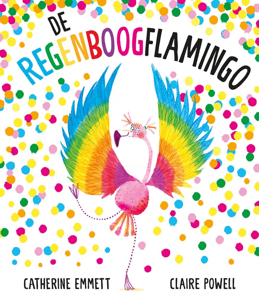 Livre de Regenboogflamingo