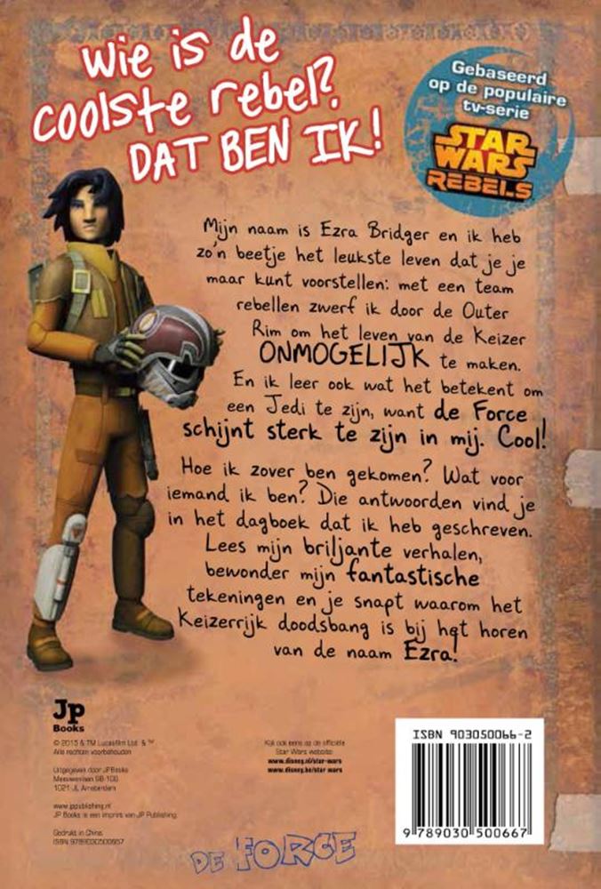 Les rebelles de Star Wars. Le journal d'Ezra.