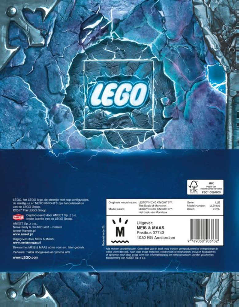 Chevaliers Lego® Nexo. le livre du monstre