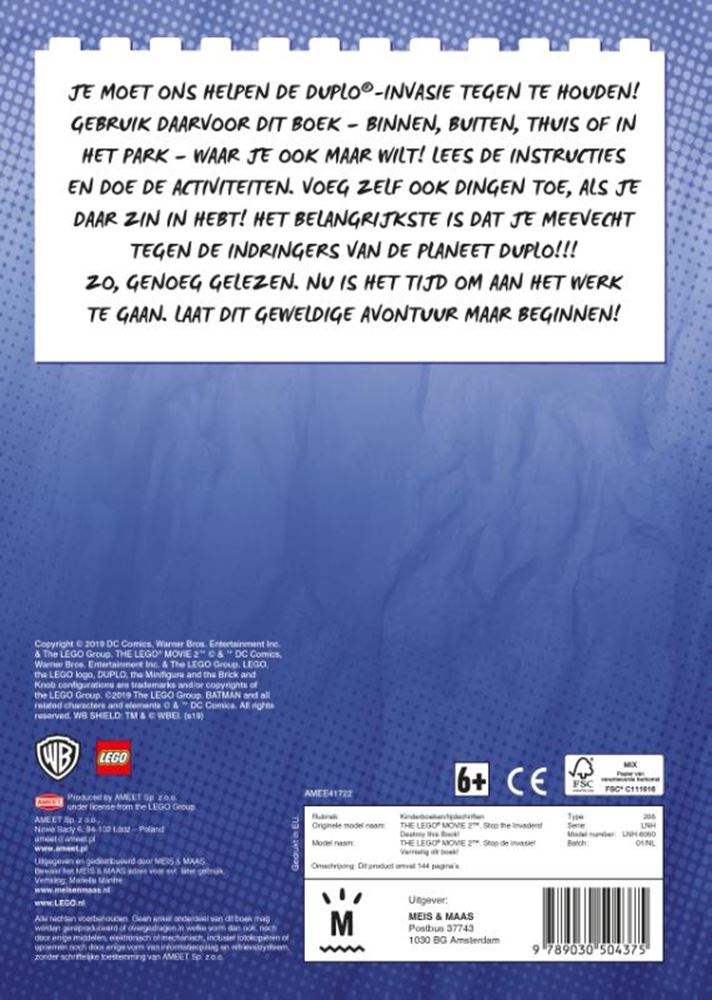 Film Lego 2. arrêter l'invasion (pb)