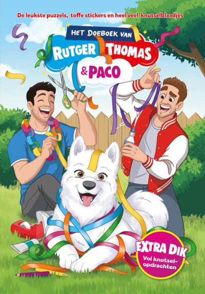 Livre Doeboek Rutger, Thomas et Paco