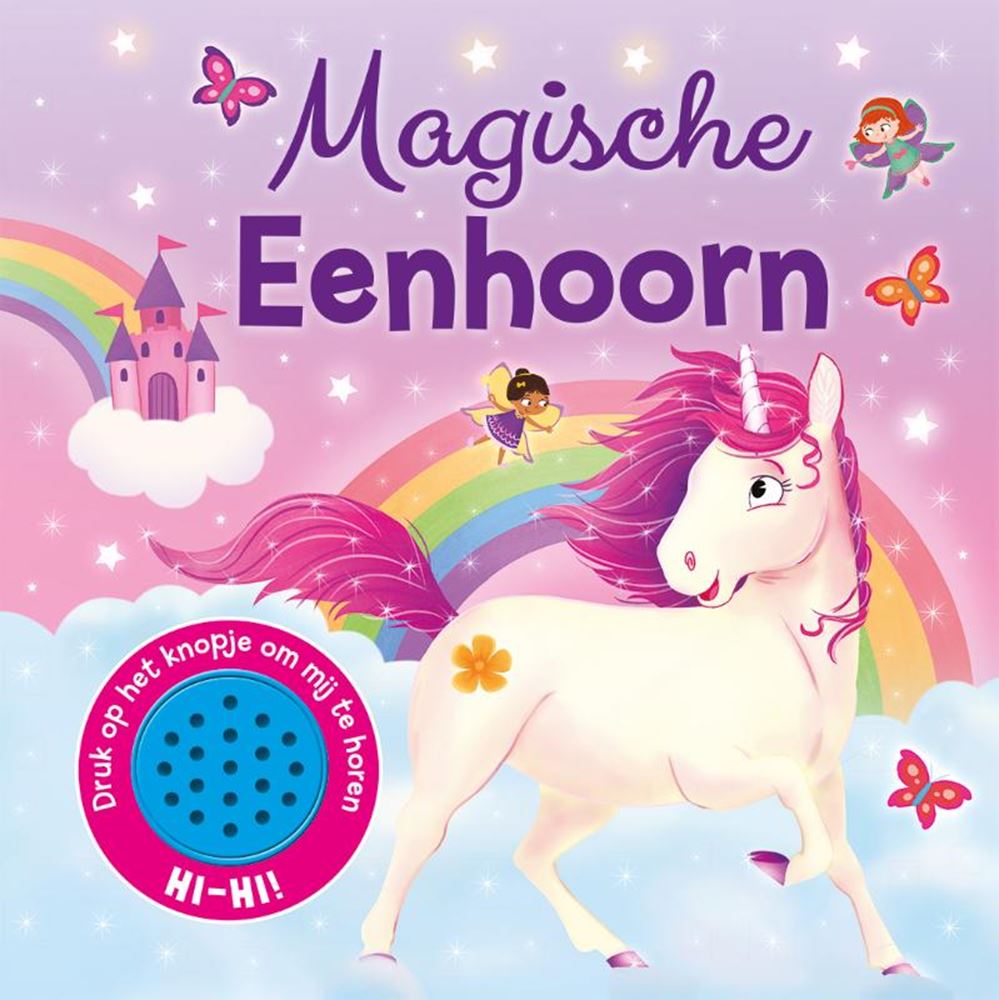 Licorne magique des éditeurs Rebo avec bouton sonore