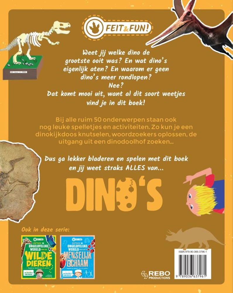 Rebo Publishers Facts Dinosaurs