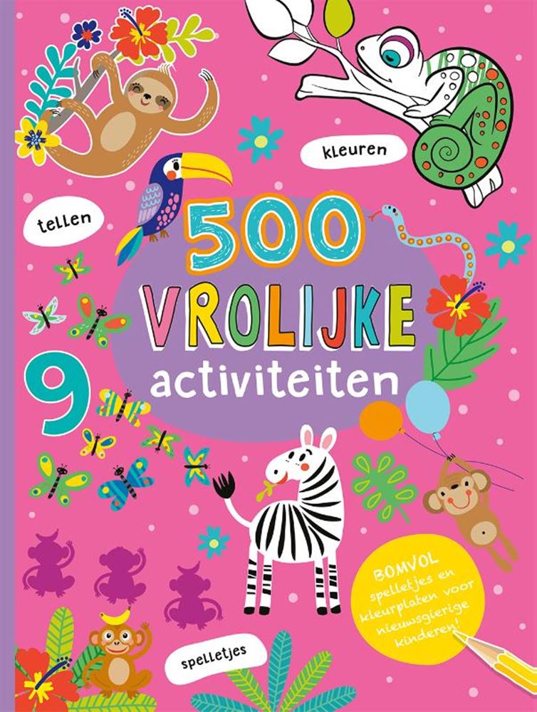 Rebo Publishers 500 Gerful Activity Book