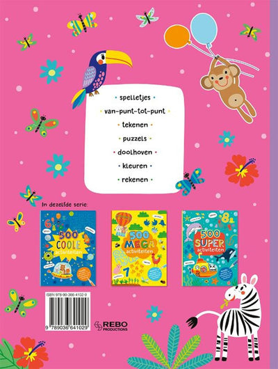Rebo Publishers 500 Gerful Activity Book