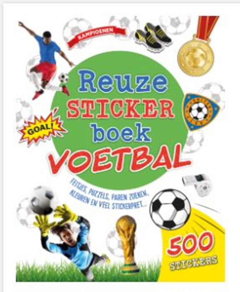 Rebo Publishers ReuzeSickerboek Voetbal