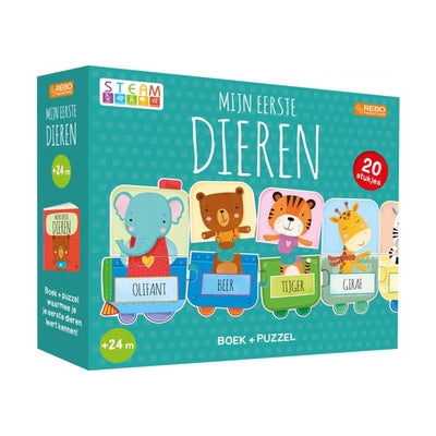 Rebo Publishers Livre et puzz mes premiers animaux