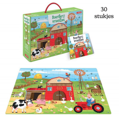 Rebo Publishers Book and Puzzle Farm Friends