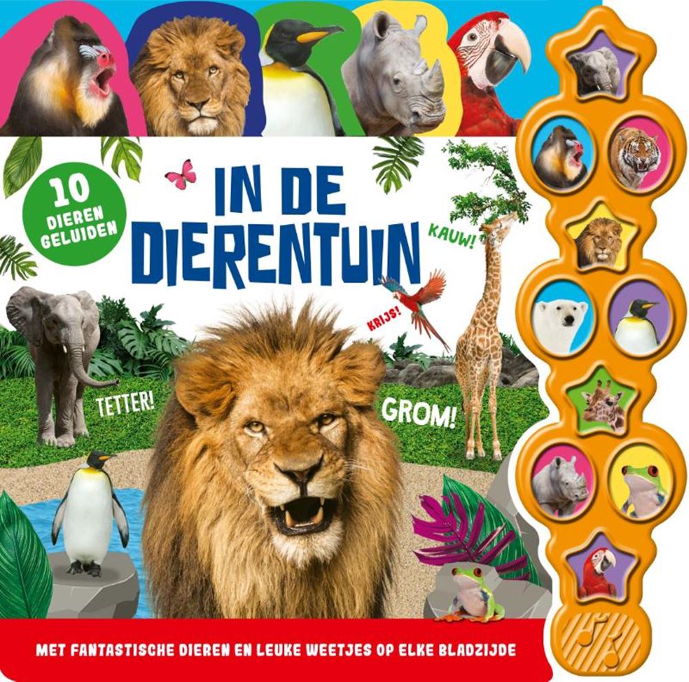 Rebo Publishers Sound Book in the Zoo
