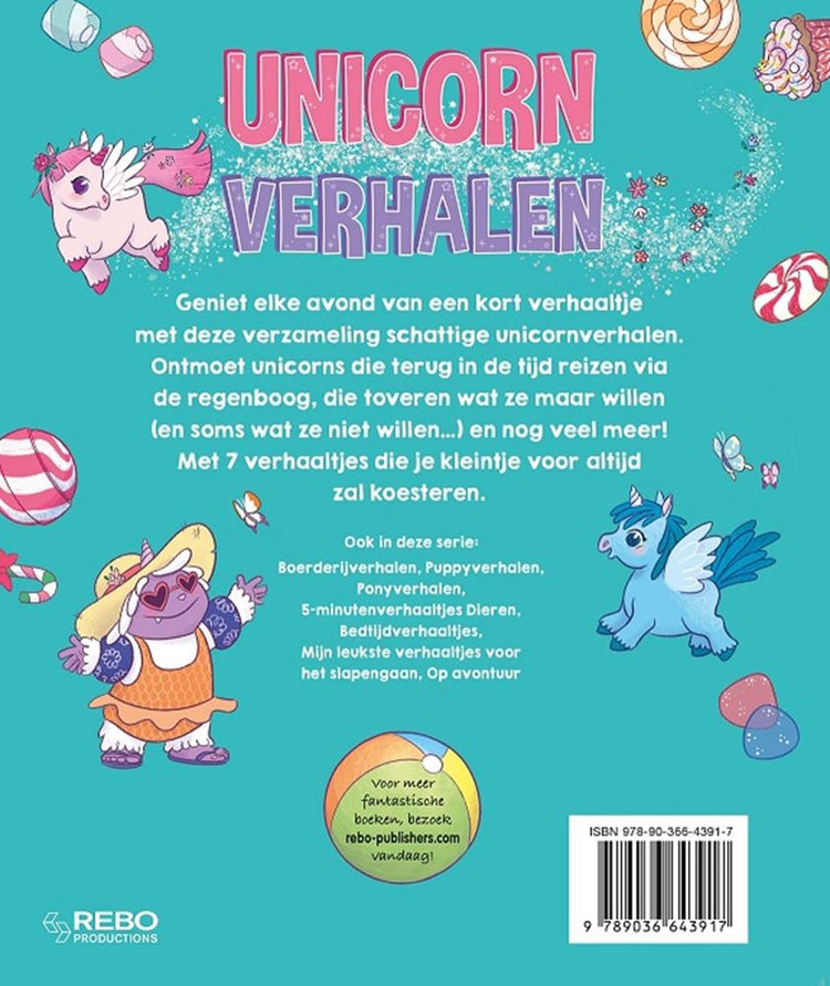 Rebo Publishers Histoires de 5 minutes histoires de licorne
