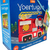 Rebo Publishers Book, Puzzle + 10 figures Véhicules