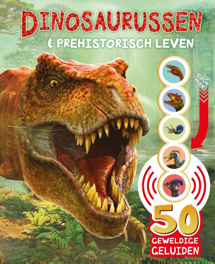 Rebo Publishers Sound Book Dinosaurus Prehistorie