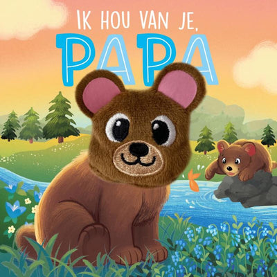 Rebo Publishers Je t'aime, papa Finger Pop Book