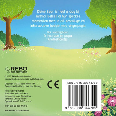 Rebo Publishers Je t'aime, Mama Fingerpbook