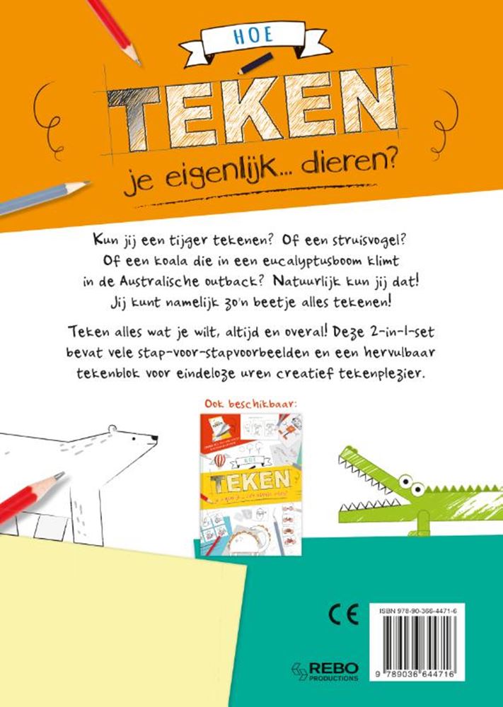 Rebo Publishers Comment dessinez-vous réellement ... Animaux?