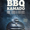 Kamado barbecue - feu, amis de la nourriture