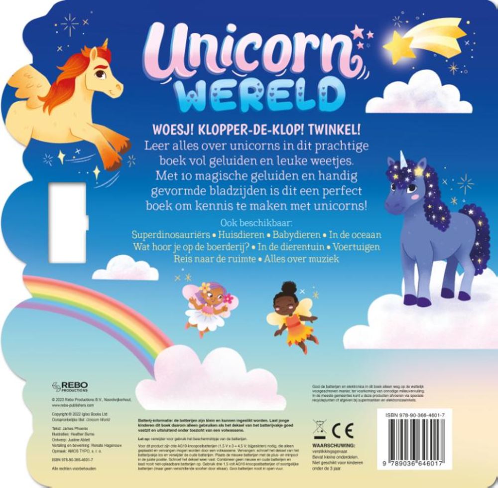 Livre Sound Livre Unicorn World