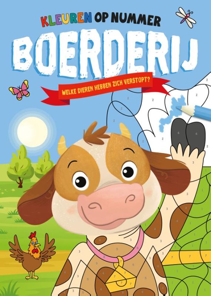 REBO Publishers Farm Couleurs par numéro