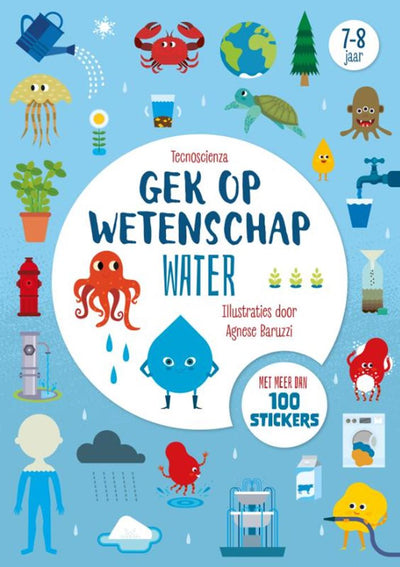 Rebo Publishers Water - fou de science avec plus de 100 autocollants