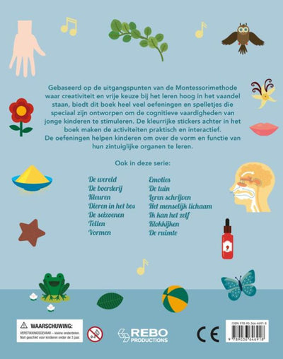 Rebo Publishers Five Senses Leukste Exercice Book