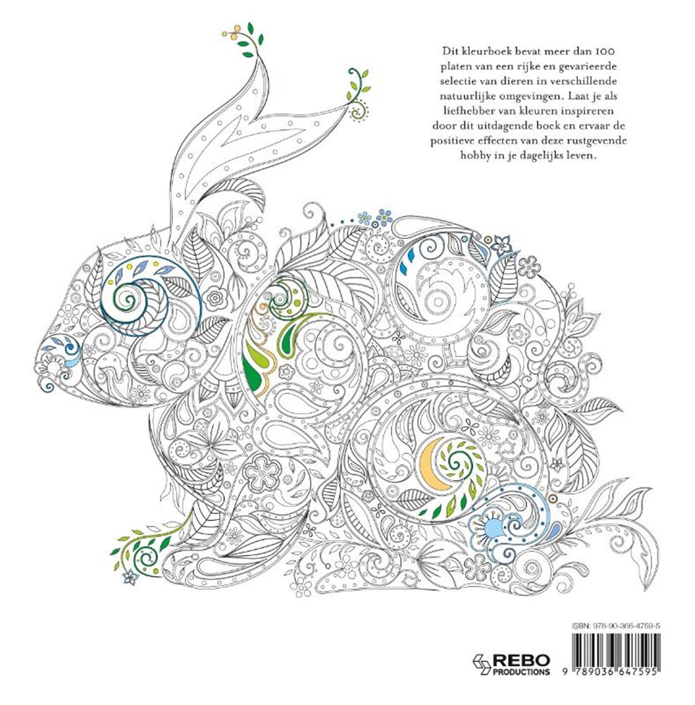 Livre de coloriage : animal fantastique adulte